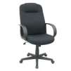 Office Depot Brand Chelsea High-Back Fabric Chair, Black