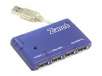Zonet ZUH2214L 4 Port USB 2.0 Slim Hub (bus-powered)