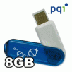 PQI i261 8GB USB Flash Drive, Blue