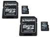 Kingston 2GB MicroSD Card with Adapter � 2 Pack