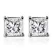 14k Gold, Princess-Cut, Diamond Stud Earrings (1/3 cttw, I-J Color, I1-I2 Clarity) - Yellow Gold